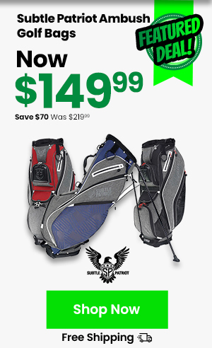 Subtle Patriot Ambush Golf Bags