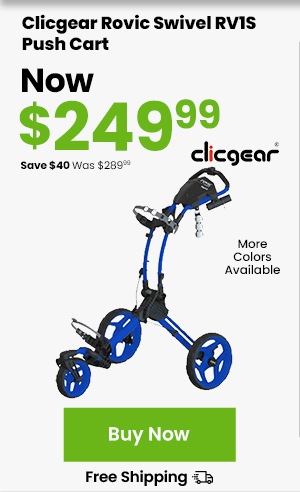 Clicgear Rovic Swivel RV1S Push Cart