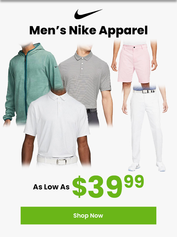 Men's Nike Apparel Savings