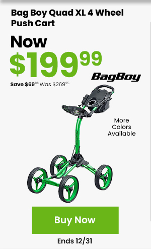 Bag Boy Quad XL 4 Wheel Push Cart