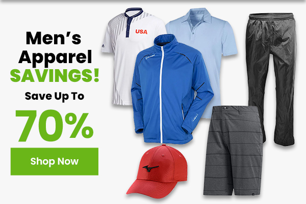 Men's Apparel Savings