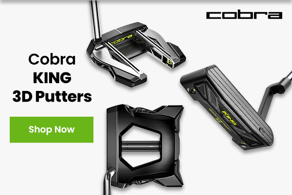 Cobra KING 3D Putters