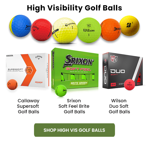 High Vis Golf Balls