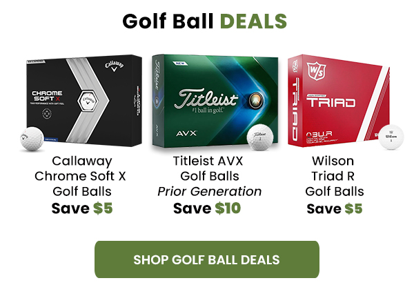 Golf Ball Deals