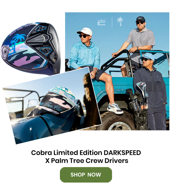 Cobra Limited Edition DARKSPEED X Palm Tree Crew Drivers