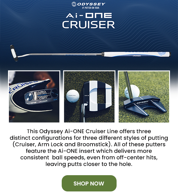 Odyssey Ai-ONE Cruiser Number 7 Armlock Putter