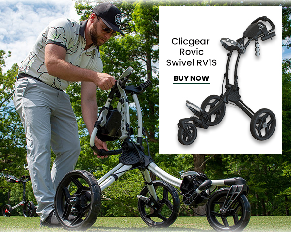 Clicgear Rovic Swivel RV1S Push Cart