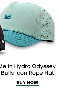 Melin Hydro Odyssey Bulls Icon Rope Hat