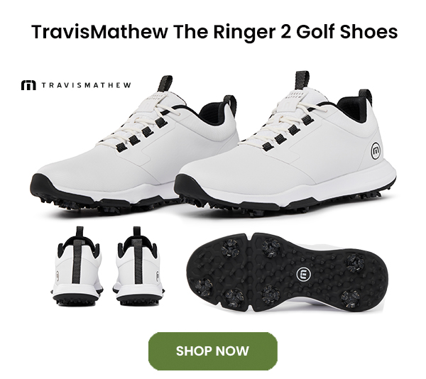 TravisMathew Men's The Ringer 2 Golf Shoes