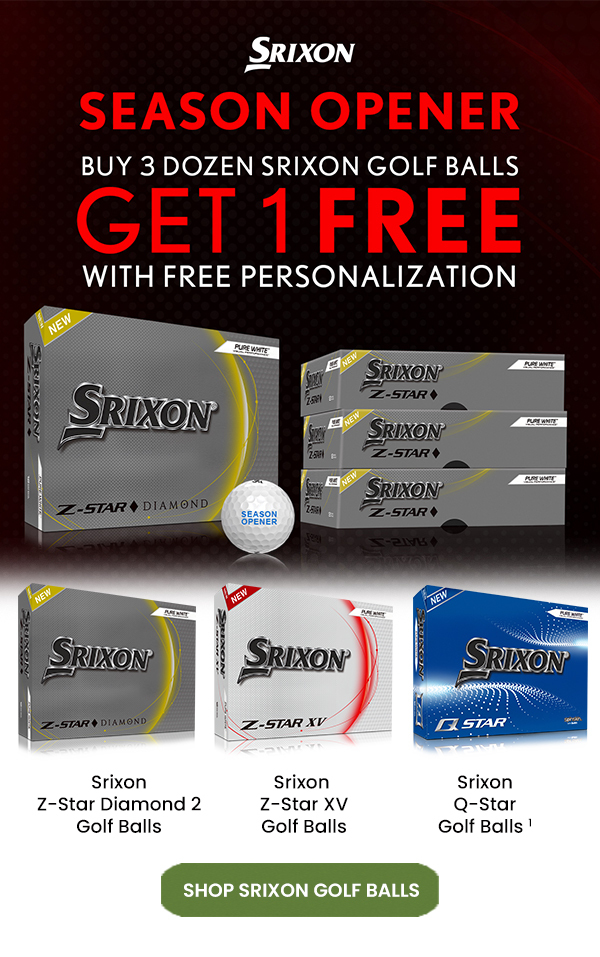 Srixon Season Opener Promo