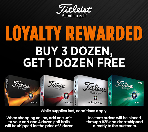 Titleist Loyalty Rewarded