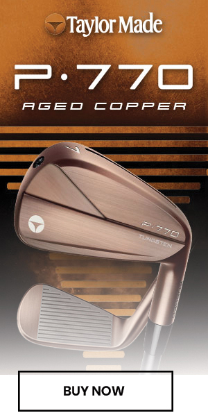 TaylorMade P770 Aged Copper Iron Set