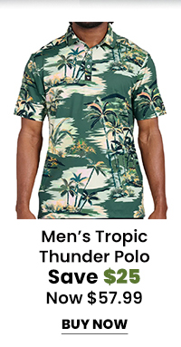 Bad Birdie Men's Tropic Thunder Polo