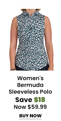 Bad Birdie Women's Bermuda Sleeveless Polo