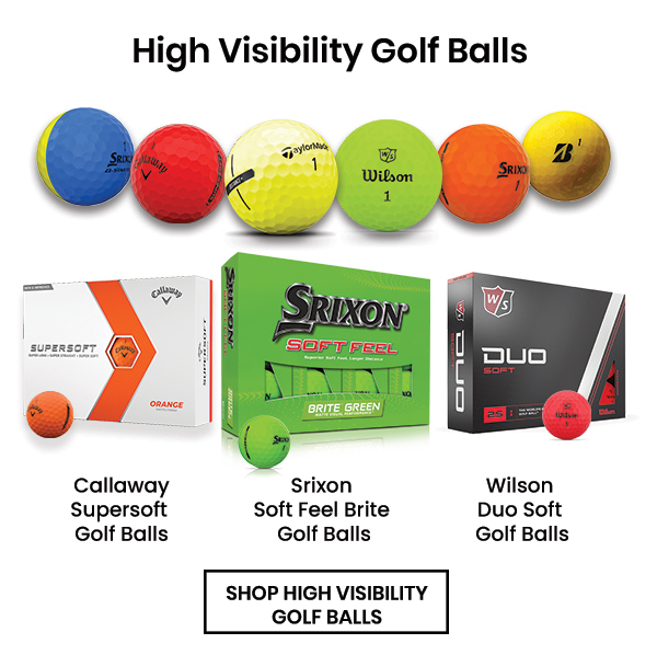 High Visibility Golf Balls