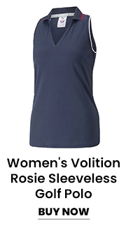 PUMA Women's Volition Rosie Sleeveless Golf Polo