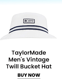 TaylorMade Men's Vintage Twill Bucket Hat