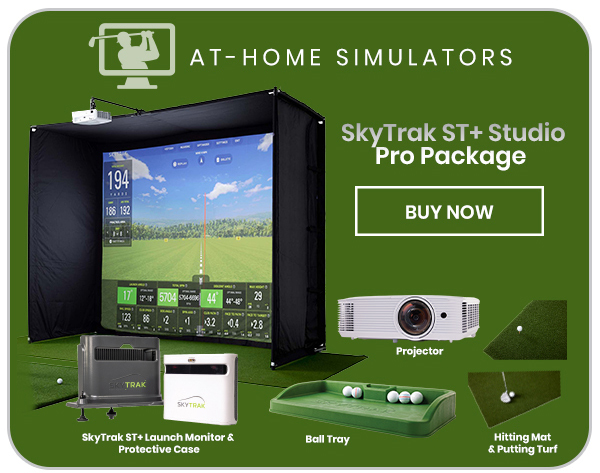 Skytrak+ Golf Simulator Studio