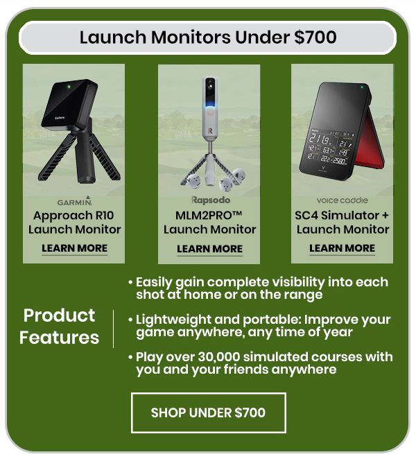 Launch Monitors Under $700