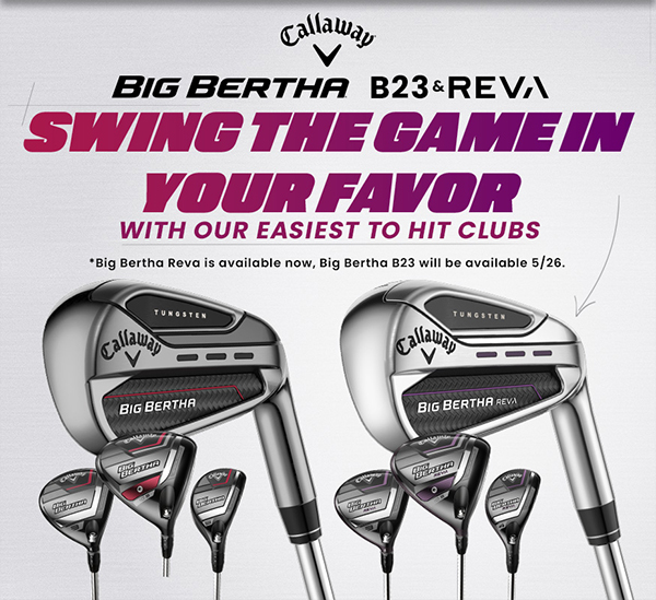 Callaway Women's Big Bertha REVA Iron Set - Worldwide Golf Shops