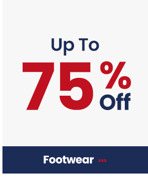 Footwear Savings Up To 75% 