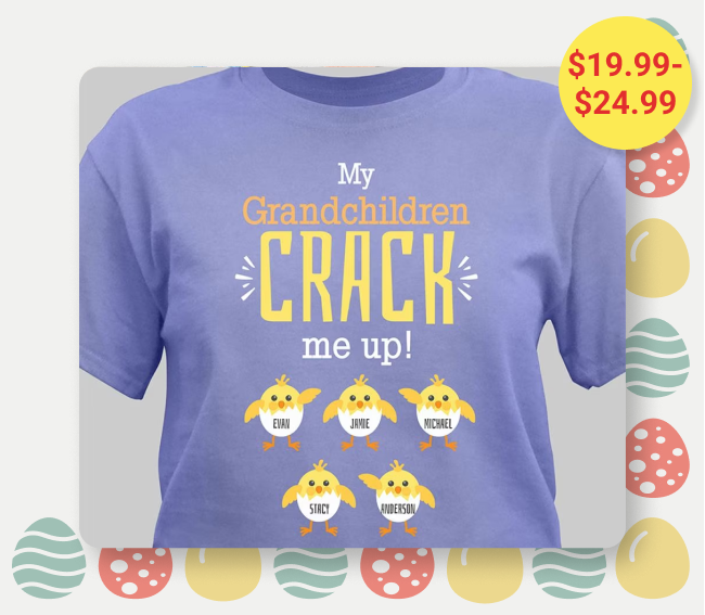 Personalized Crack Me Up T-Shirt