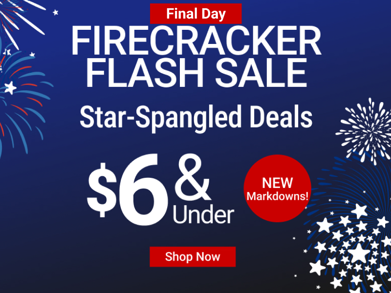 Firecracker Flash Sale