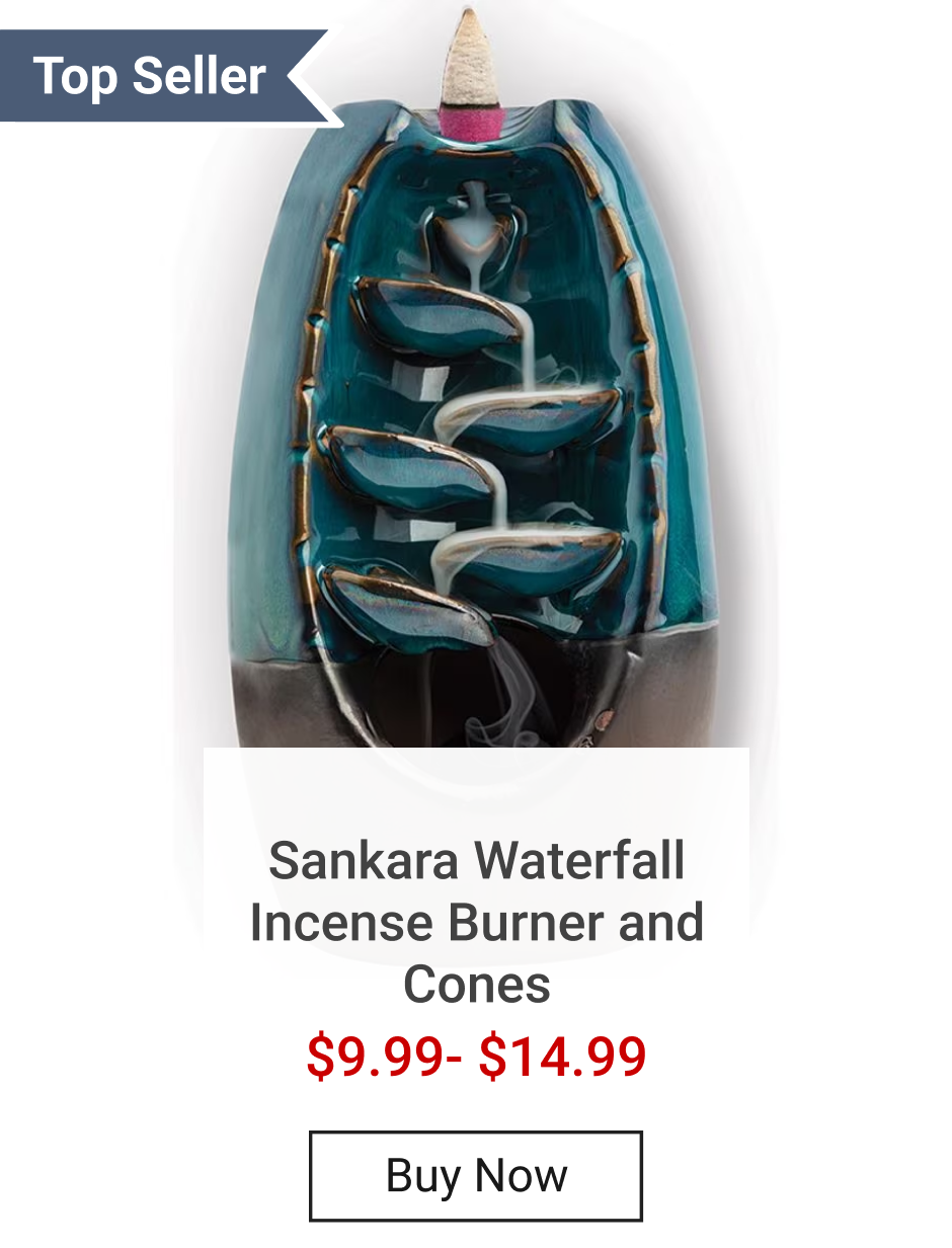 Sankara Waterfall Incense Burner and Cones
