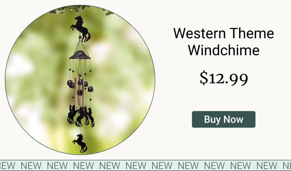 Western Theme Windchime