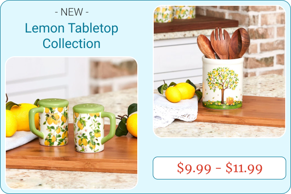 Lemon Tabletop Collection