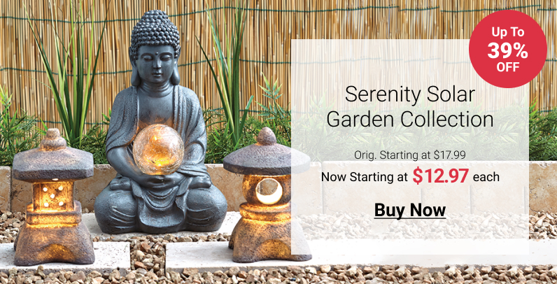 Serenity Solar Garden Collection