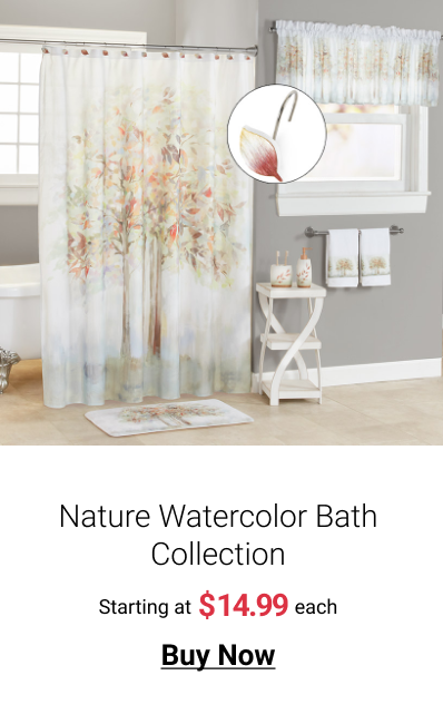 Nature Watercolor Bath Collection