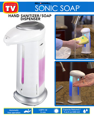 Bell+Howell® Sonic Soap