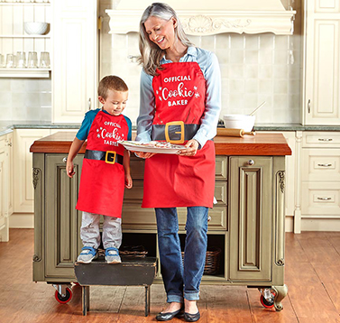 Santa's Helper Adult or Child Apron