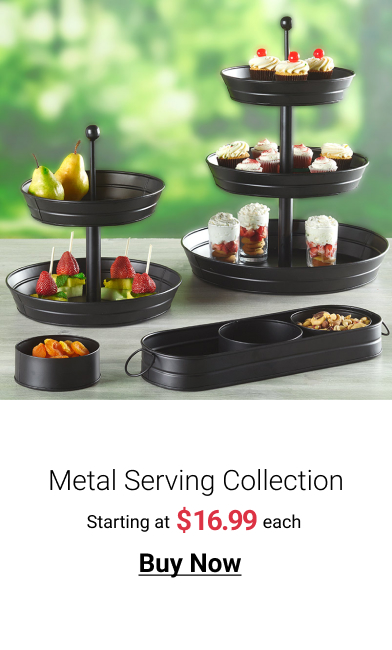 Metal Serving Collection