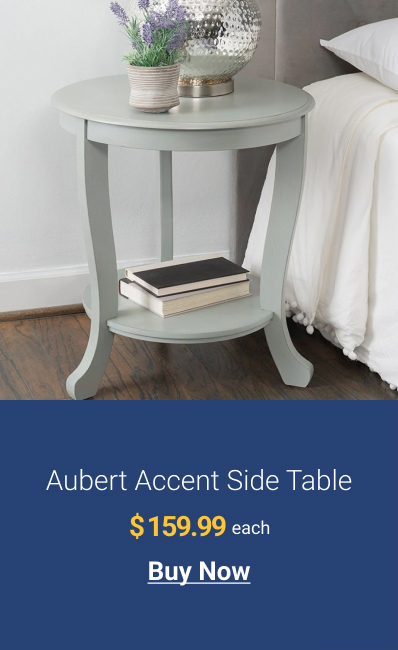  Aubert Accent Side Table each Buy Now 