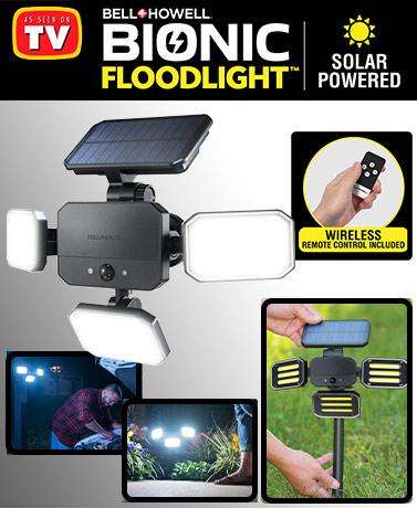 Bell+Howell® Bionic Floodlight™ LRI BIOGNIC FLOODLIGHT" pWeto 