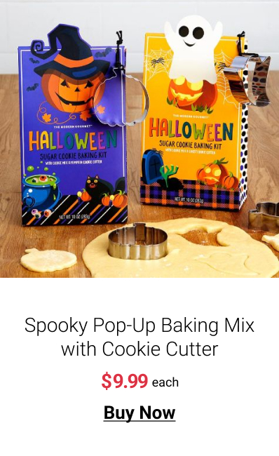  HF LLOW %N UG COONEEMING T Spooky Pop-Up Baking Mix with Cookie Cutter each Buy Now 