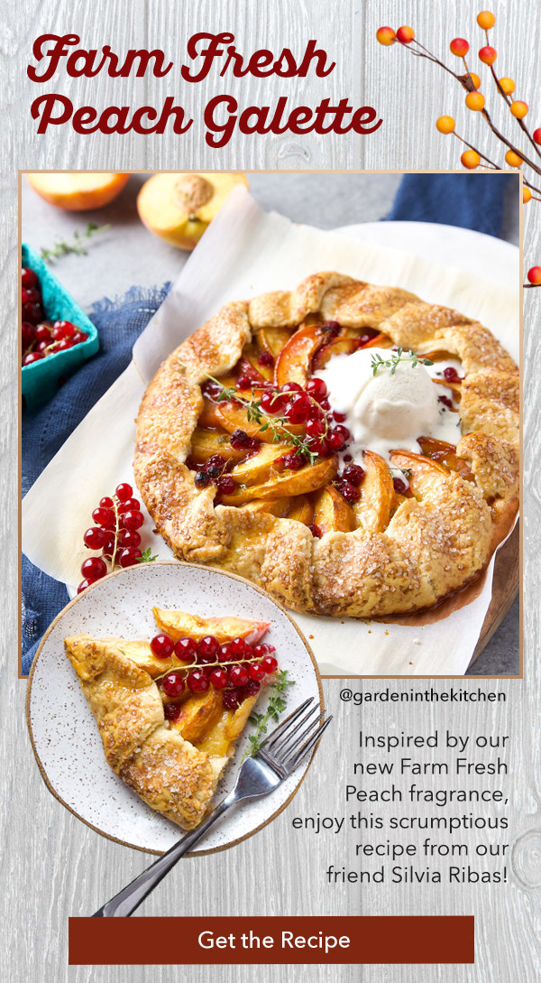 Farm Fresh Peach Galette