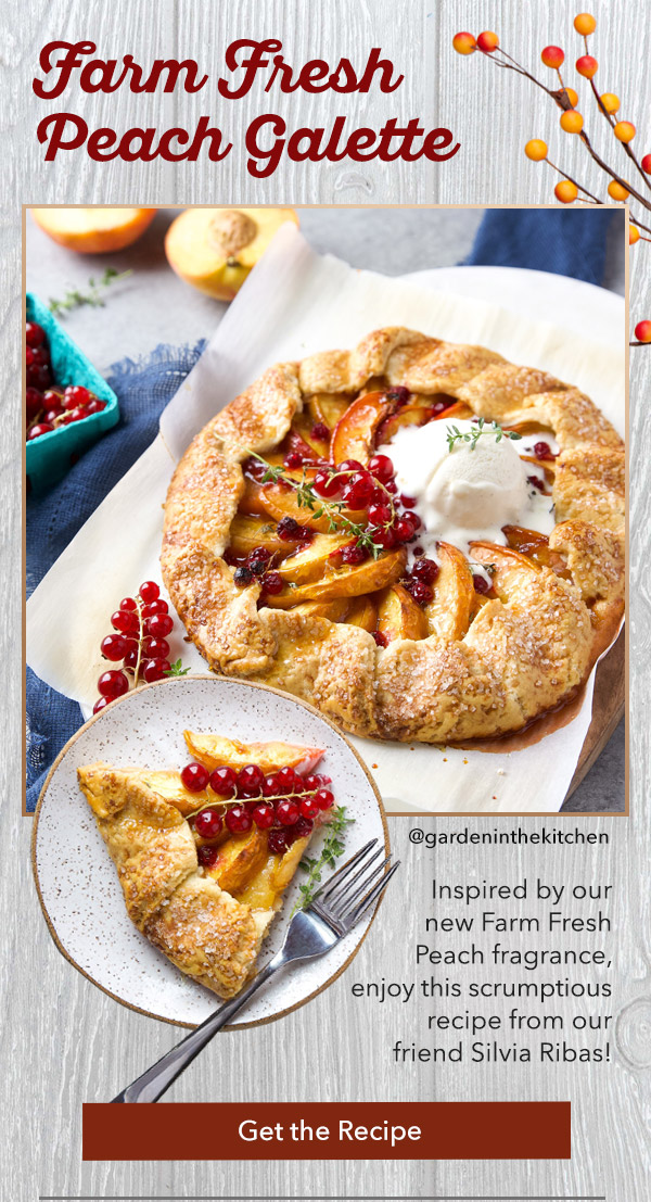 Farm Fresh Peach Galette