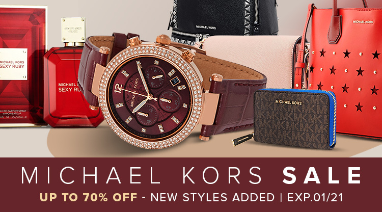 MICHAEL KORS SALE UP TO 70% OFF - NEW STYLES ADDED EXP.0121 