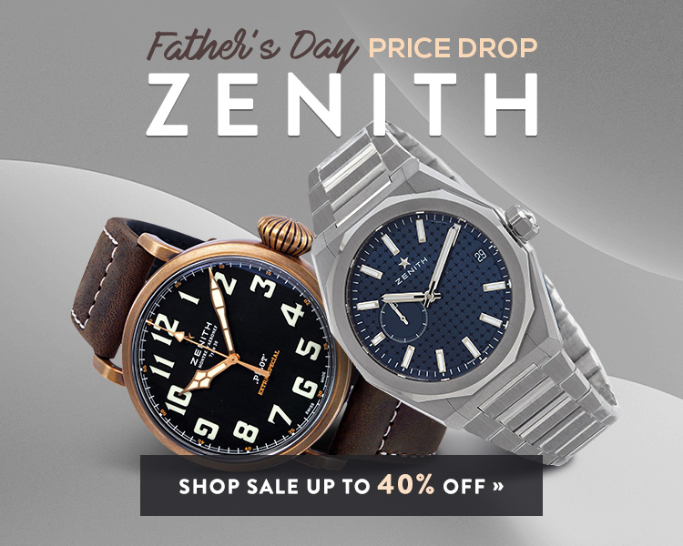 Watch hot sale zenith price