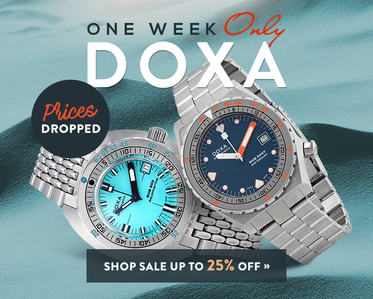 Doxa discount watches price