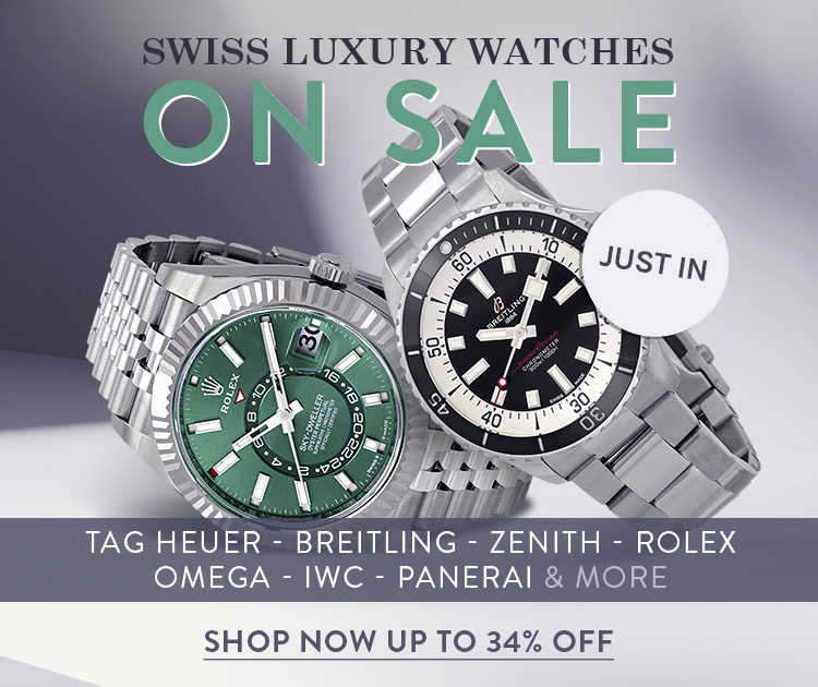 SWISS LUXURY WATCHES SALE Up to 34 OFF Joma Shop