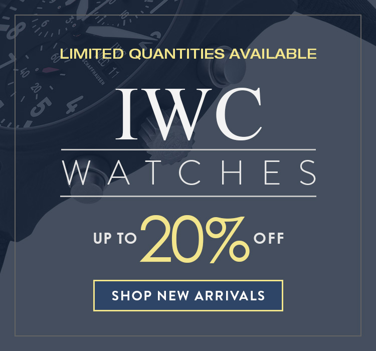 Iwc 2025 watches jomashop