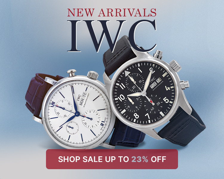 Just Dropped IWC WATCHES SALE Joma Shop