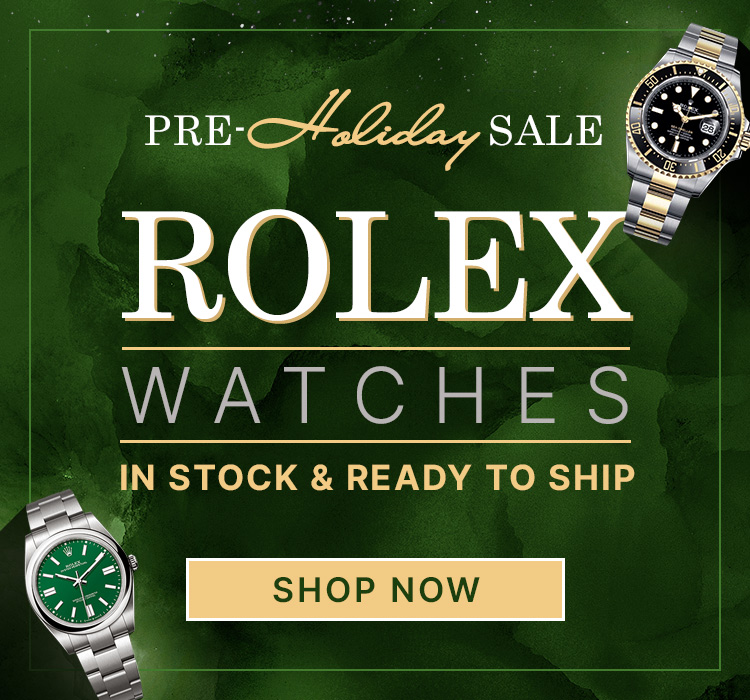 Jomashop ROLEX WATCHES Pre Holiday Sale Campaign Buzz