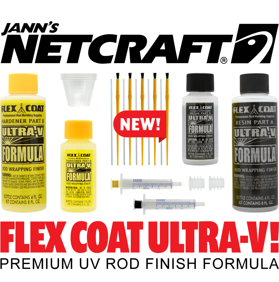 NEW Flex Coat Ultra V Rod Finish! - Janns Netcraft