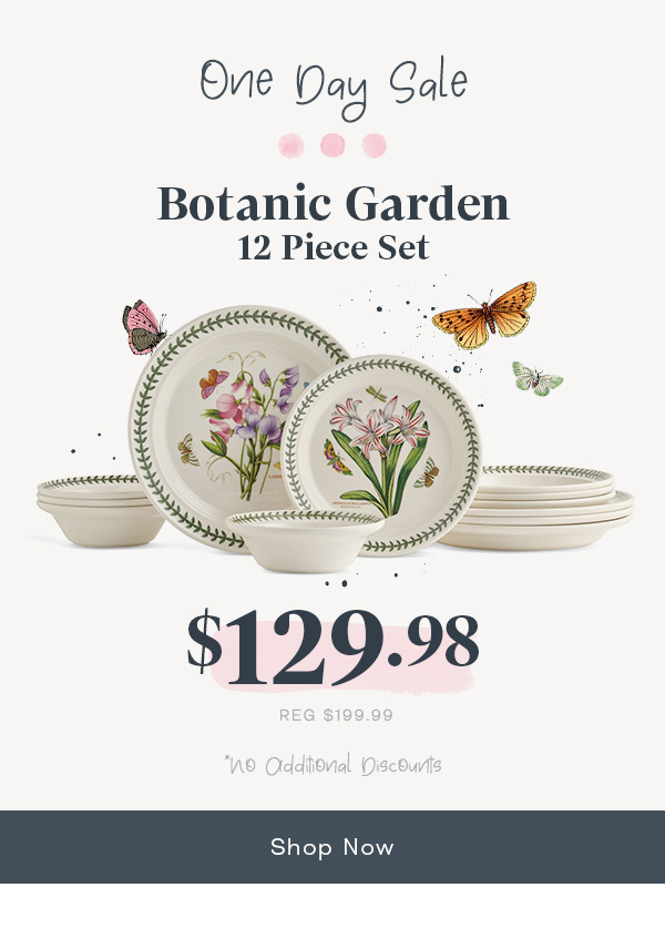 Botanic Garden 12 Piece Set $129.98