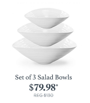 Sophie Set of 3 Bowls $79.98